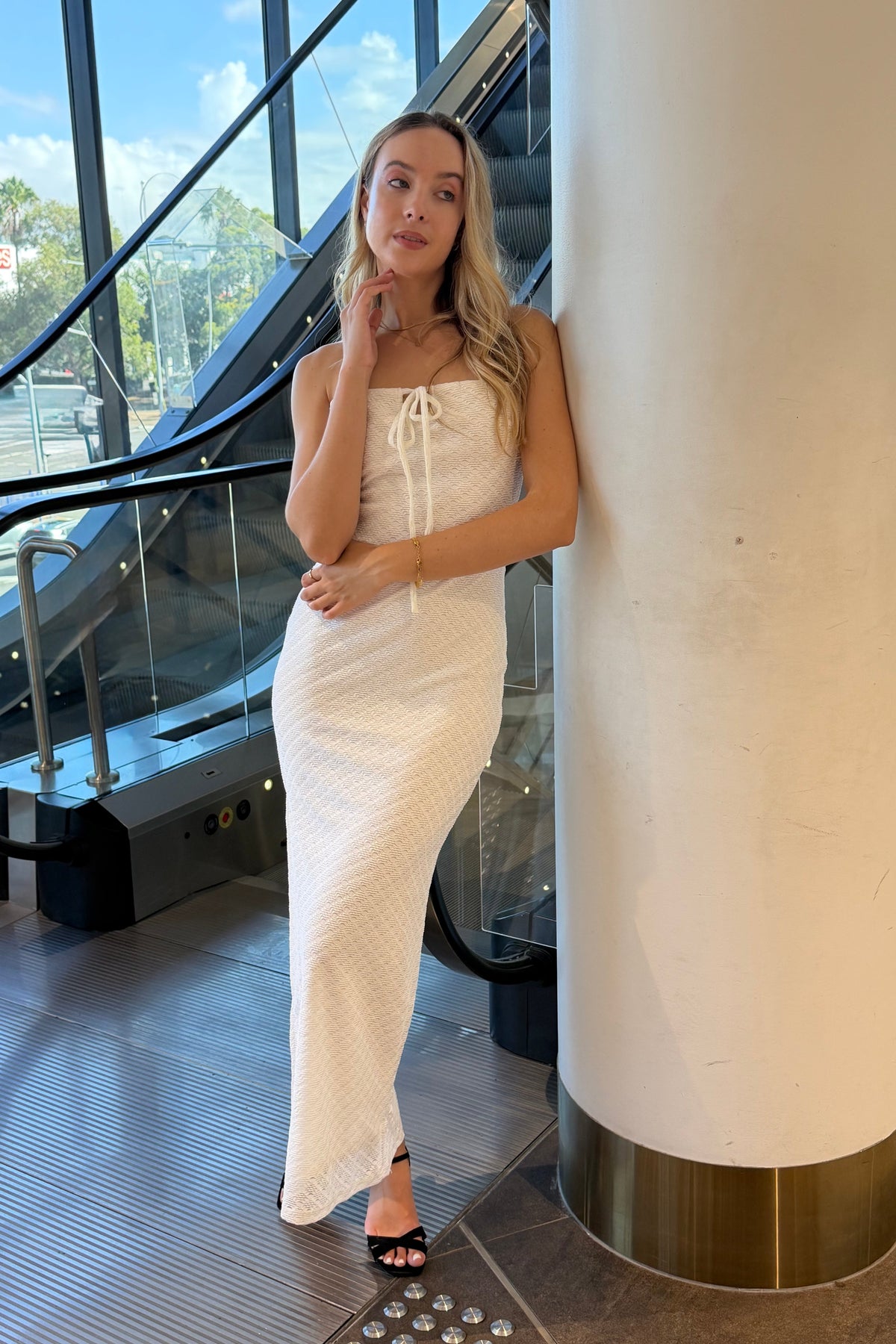 Maggie Maxi Dress - White
