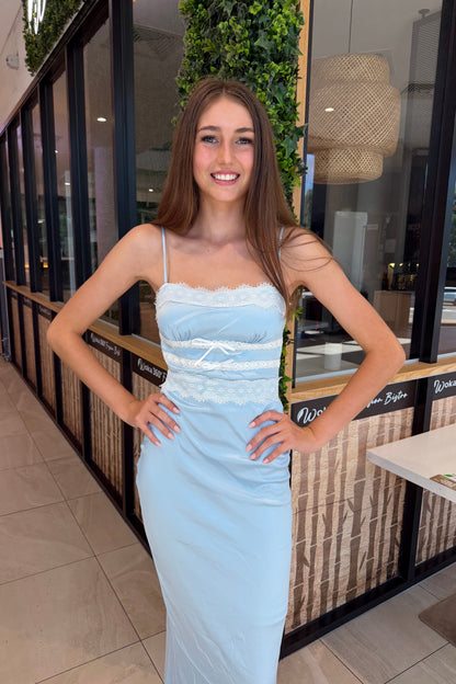 Ronin Maxi Dress - Blue