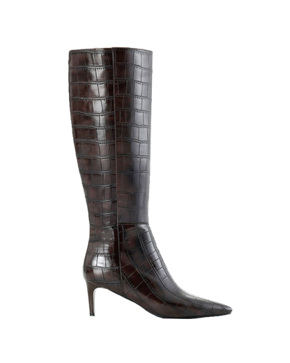 ROSELYN - CHOCOLATE CROC