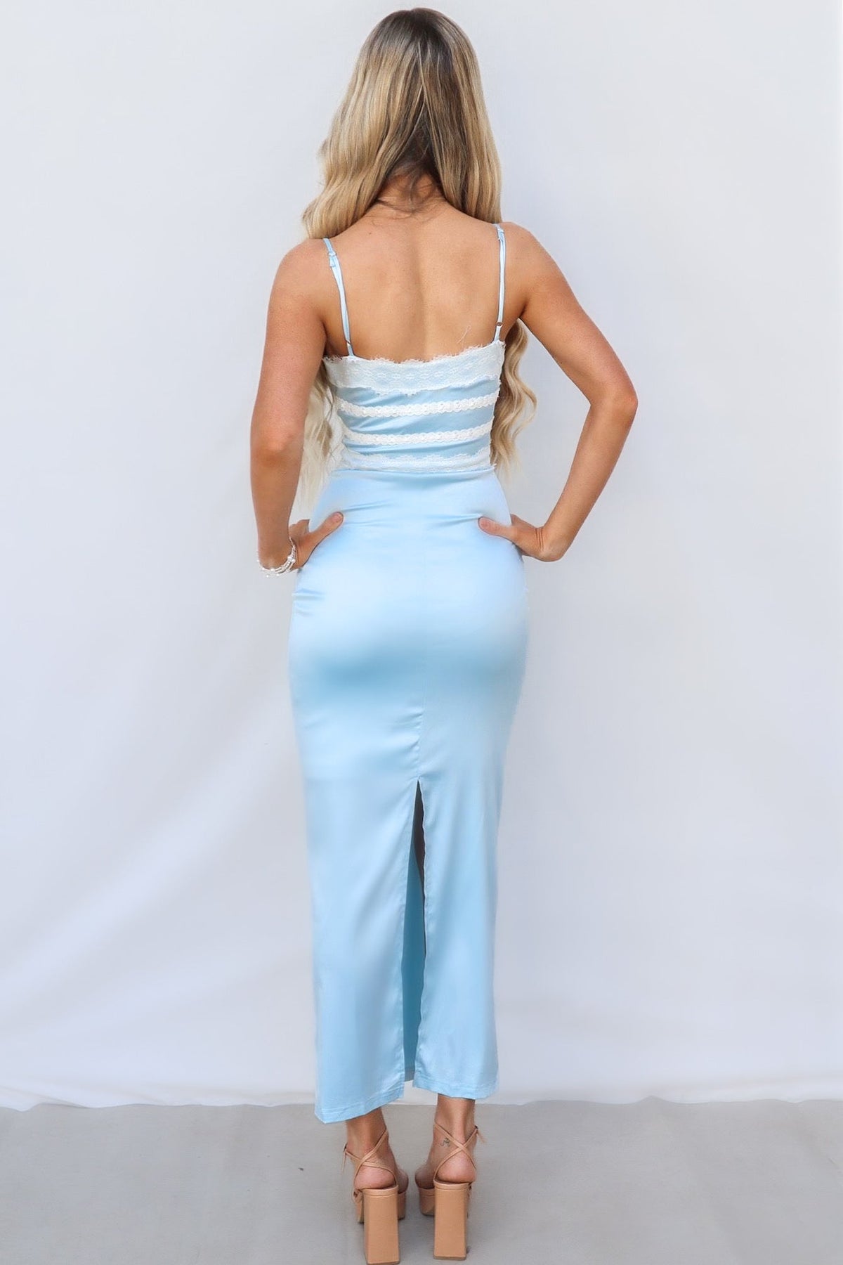 Ronin Maxi Dress - Blue