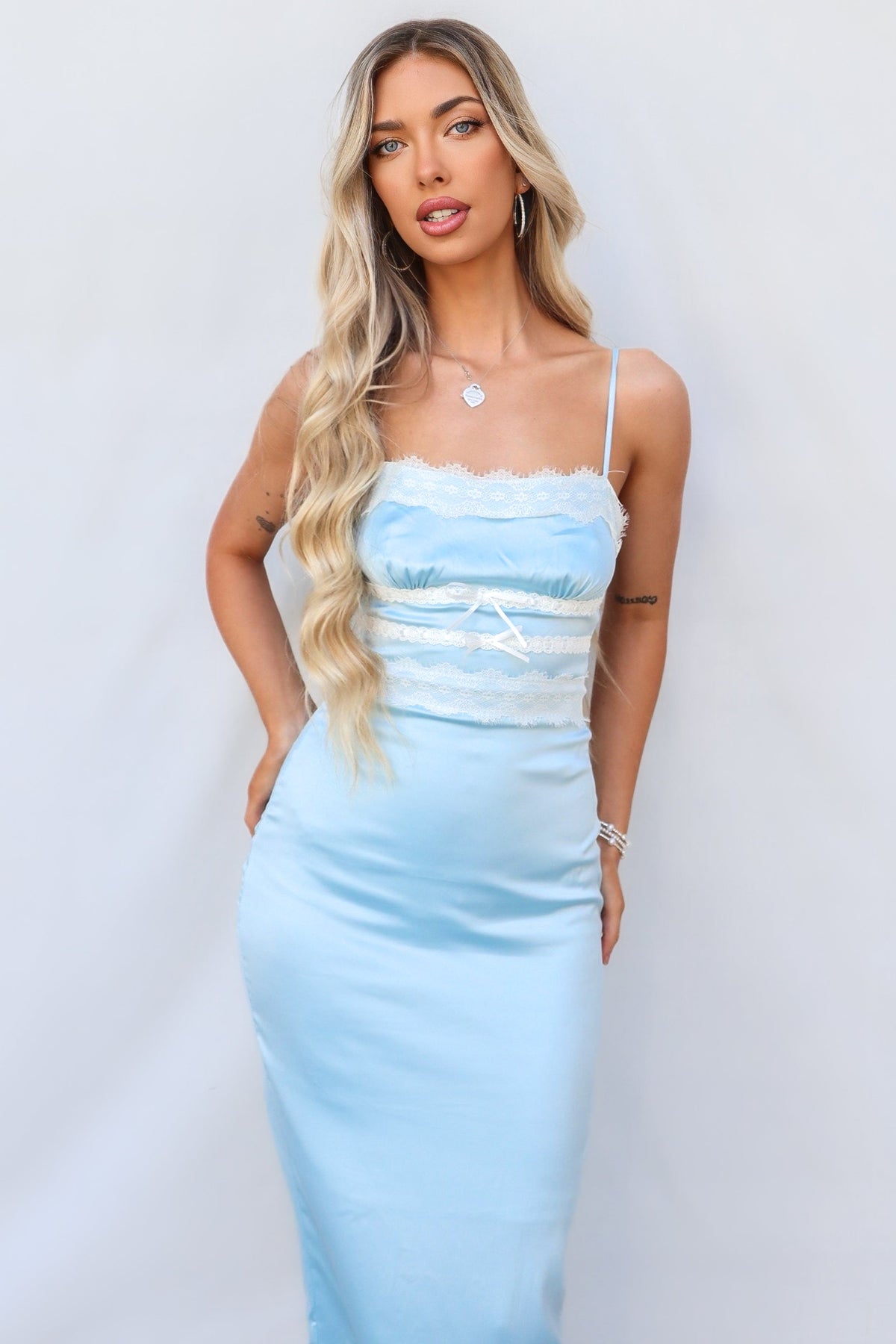 Ronin Maxi Dress - Blue