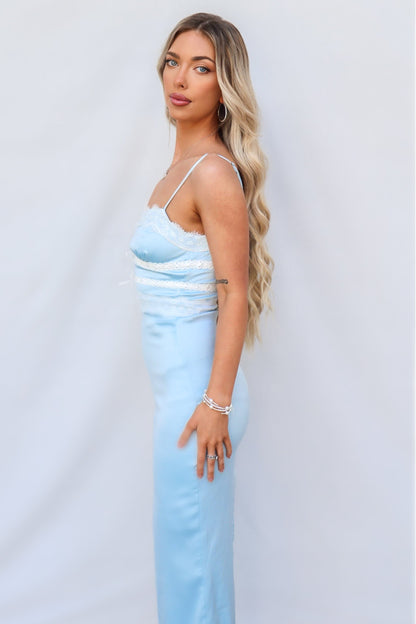 Ronin Maxi Dress - Blue