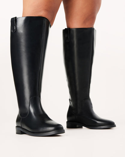SYBIL EXTENDED CURVE - BLACK