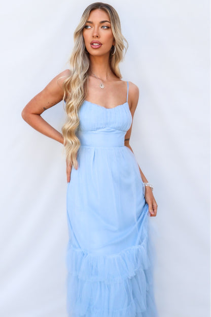 Seth Maxi Dress - Blue