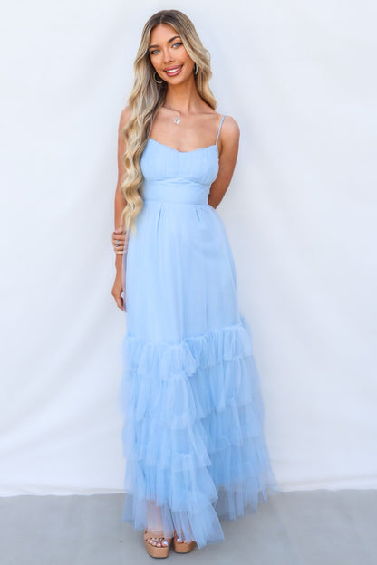 Seth Maxi Dress - Blue