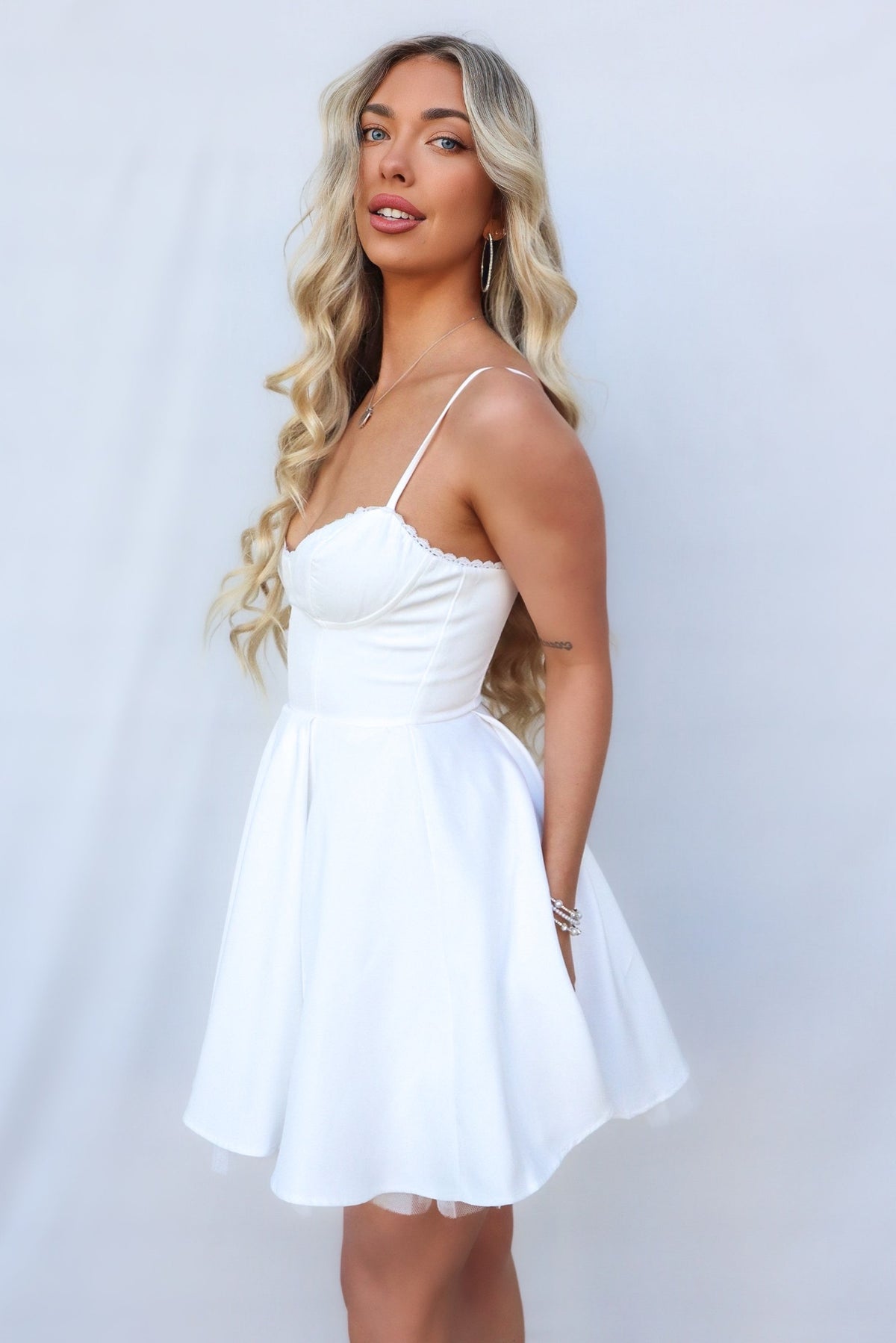 Shai Mini Dress - White
