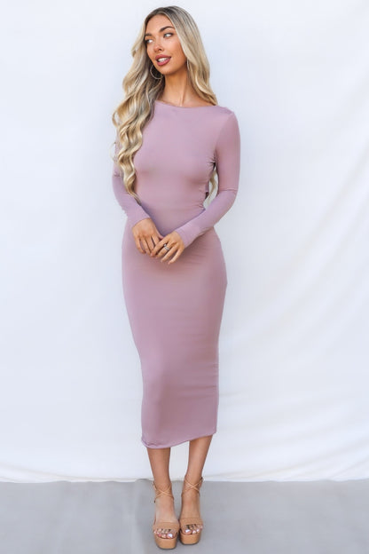 Sonia Maxi Dress - Dusty Pink