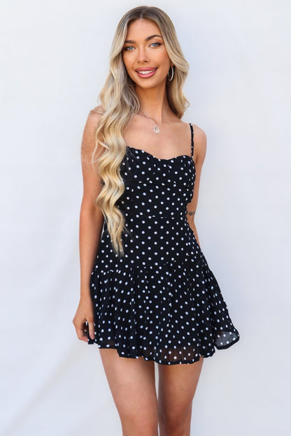 Tansy Mini Dress - Black