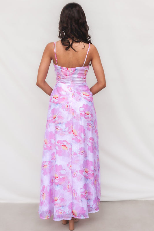 Watson Maxi Dress - Pink Floral