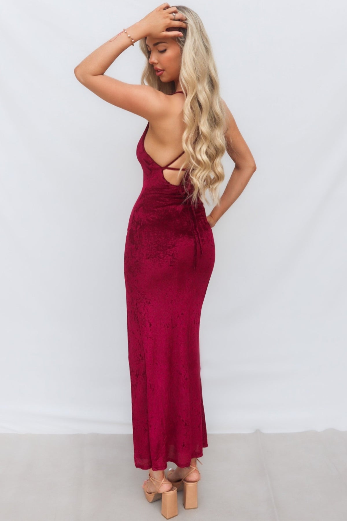 Ziggy Maxi Dress - Red