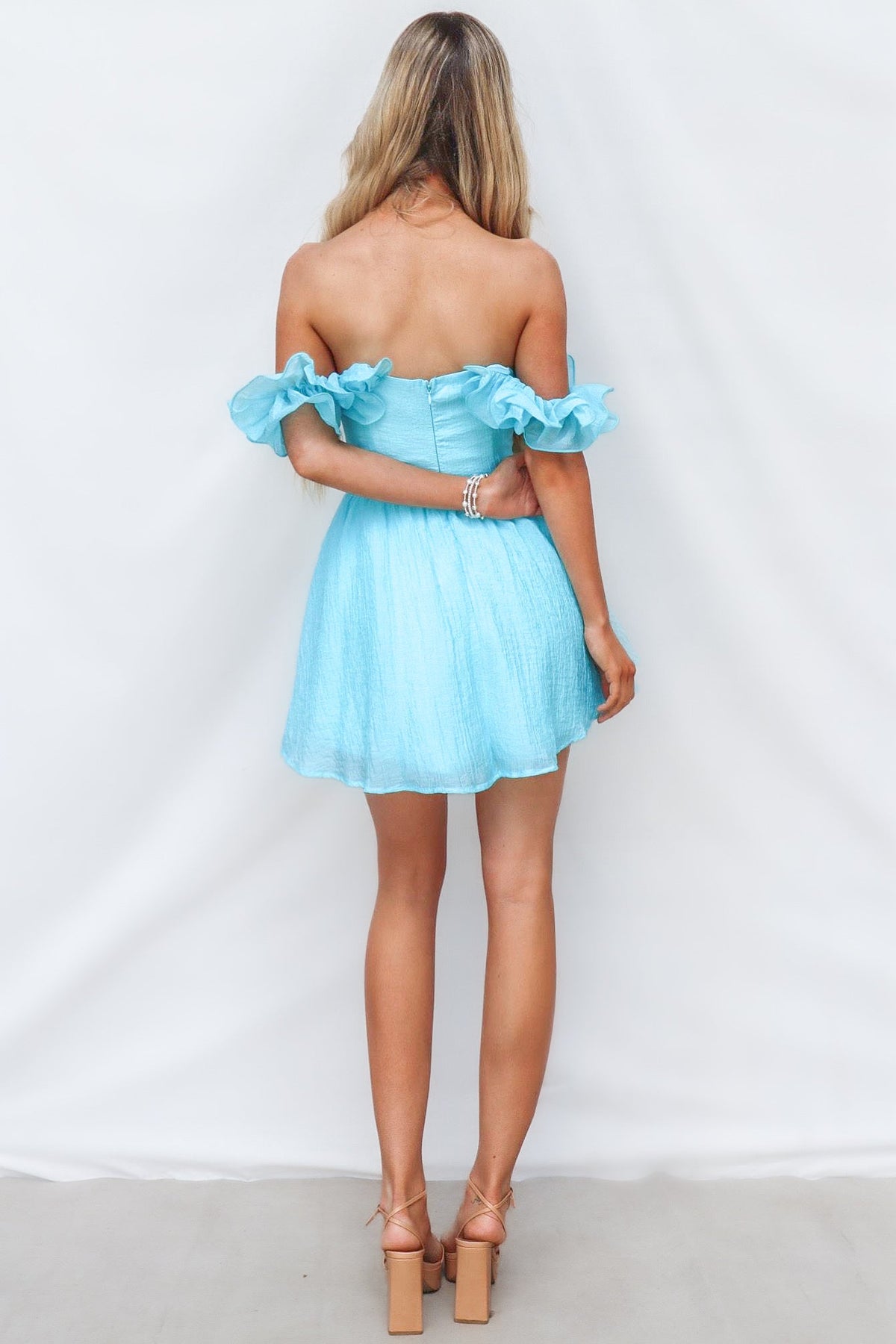 Zuma Mini Dress - Blue