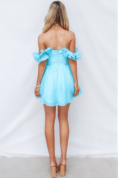 Zuma Mini Dress - Blue