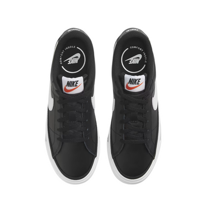 Nike Big Kids' Court Legacy Shoes Black DA5380-002