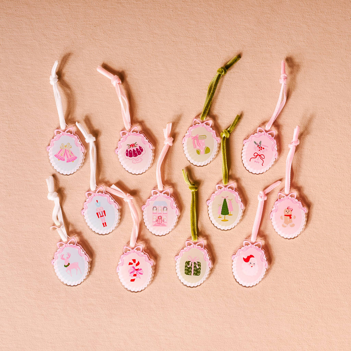 Coquette Christmas Ornament Advent Calendar