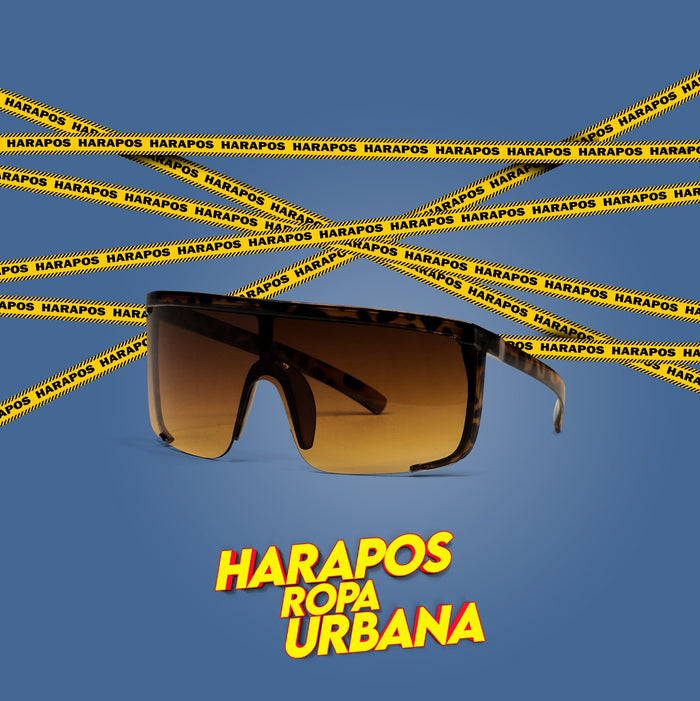 Gafas Arpia cafe animal print