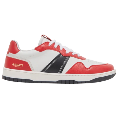 Greats Brooklyn Men's Stuylux Sneakers Red White