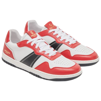 Greats Brooklyn Men's Stuylux Sneakers Red White
