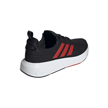 Adidas Men's Swift Run Shoes Black and Red IG4706
