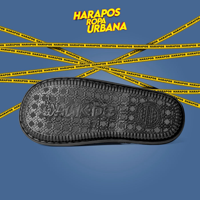Pantuflas Superman negra
