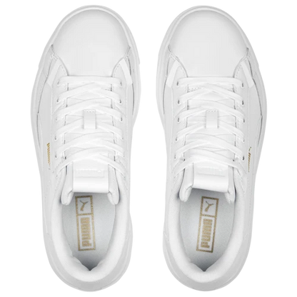 Puma Women's Lajla Leather White Shoes 390643-01